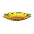 18" Hand Painted Sunflower Bird Bath