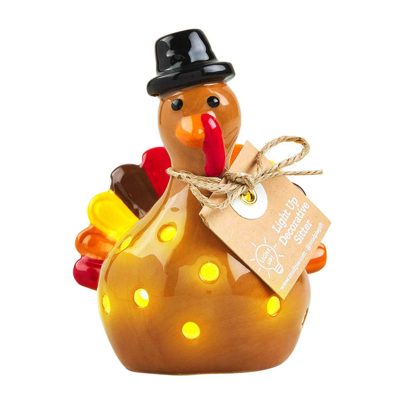 LightUp Turkey Sitter BY MUD PIE FREE SHIPPING MUD PIE