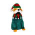 Christmas Dog Shaped Pillow 15.5"
