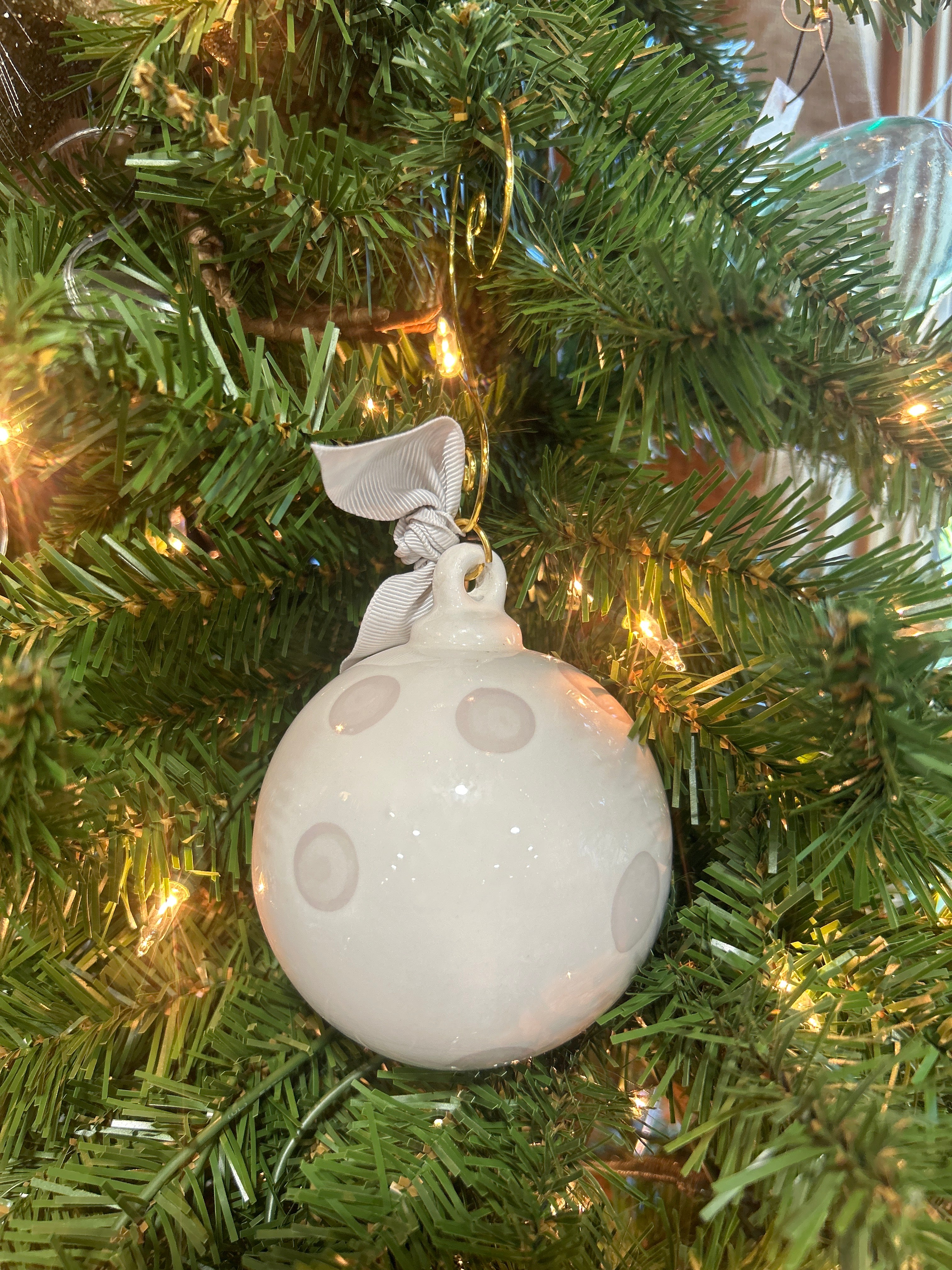 HOME SWEET HOME CERAMIC ORNAMENT