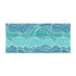 Blue Coastal Make Waves Flocked Coir Sassafras Switch Mat, 22"x10"