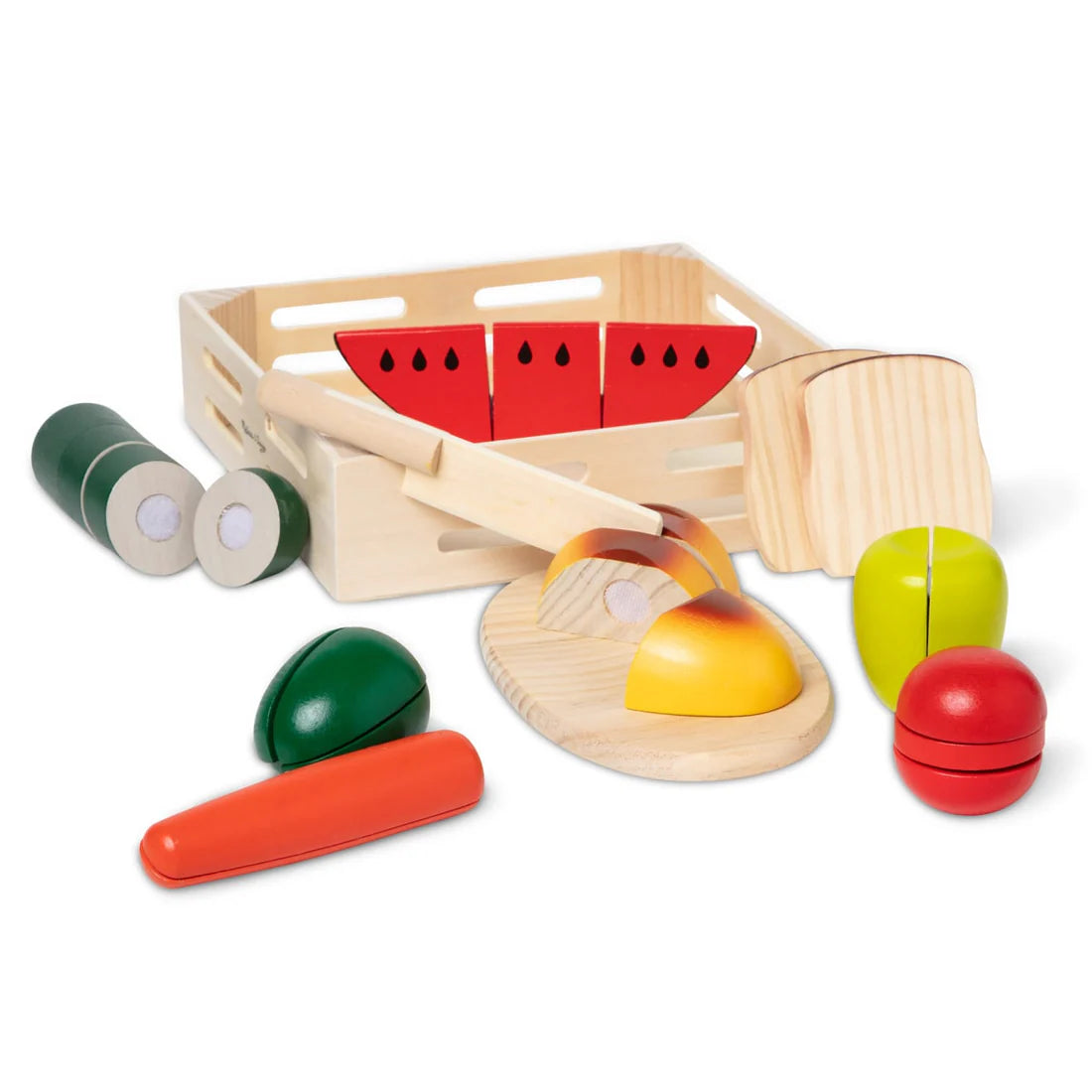 Melissa Doug Cutting Food Wooden Play Food – Dodson's