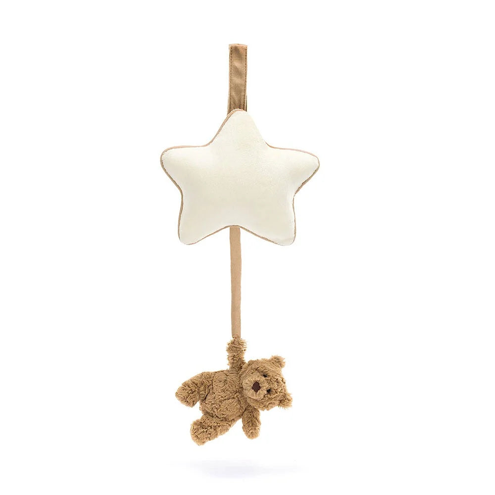 Bartholomew Bear Musical Pull By Jellycat - A. Dodson's