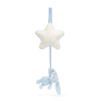 Bashful Blue Bunny Musical Pull By Jellycat