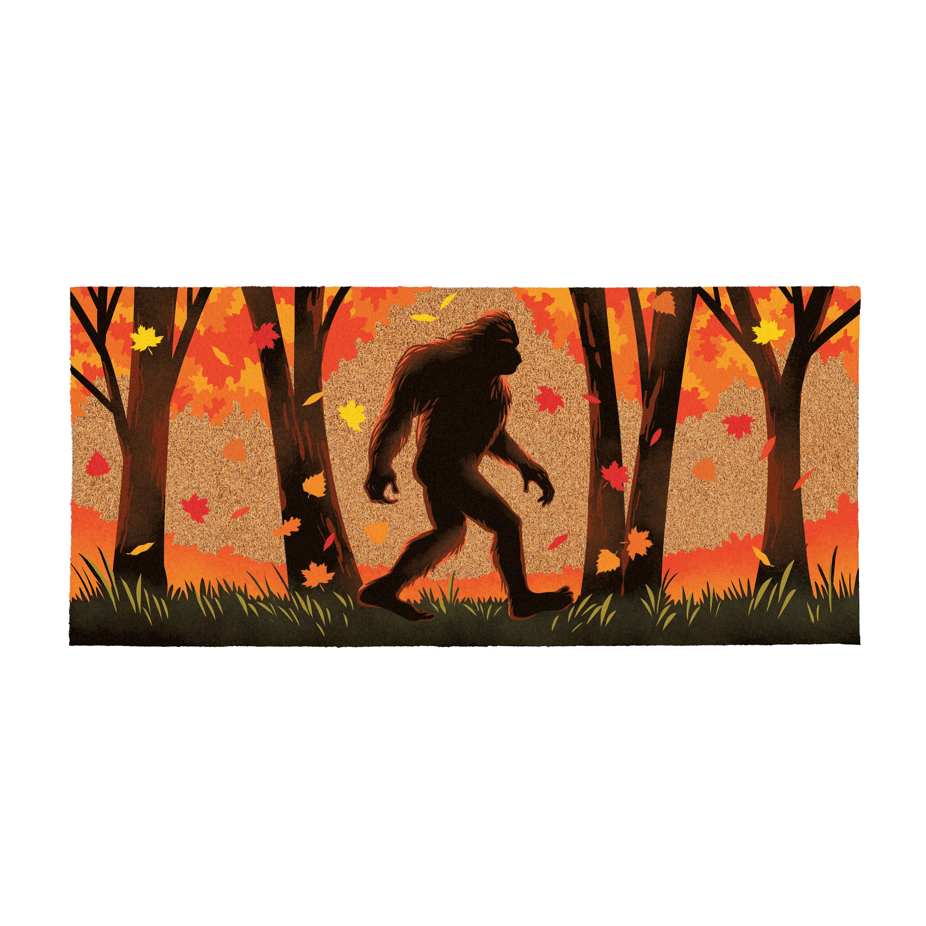 Bigfoot Flocked Coir Sassafras Switch Mat, 22"x10"