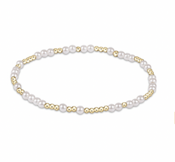 Hope Unwritten Pearl 3mm Bracelet