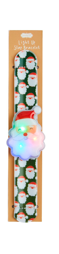 CHRISTMAS LIGHT-UP SLAP BRACELETS BY MUD PIE - A. Dodson's
