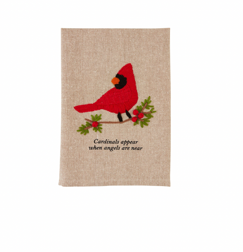 CARDINAL EMBROIDERED TOWEL BY MUD PIE FREE SHIPPING A DODSON #39 S CARDINAL EMBROIDERED TOWEL BY MUD PIE FREE SHIPPING A DODSON #39 S