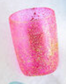 Rainbow Stubble Votive, By Glitterville, 12 Colors - A. Dodson's