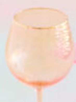 Rainbow Wine Glass, 8 Colors By Glitterville - A. Dodson's