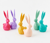 Metal Bunny, Small, 6 Colors, 8"