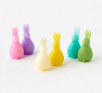 Bunny Candle, 6 Colors, 5.75"