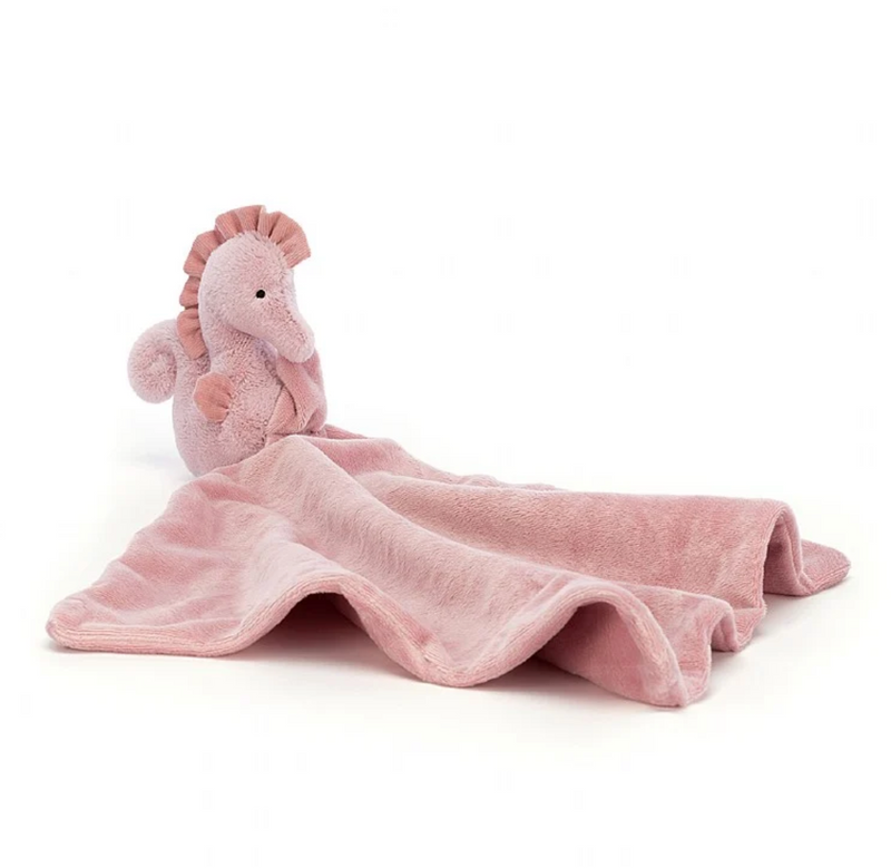 Sienna Seahorse Soother By Jellycat FREE SHIPPING A DODSON'S