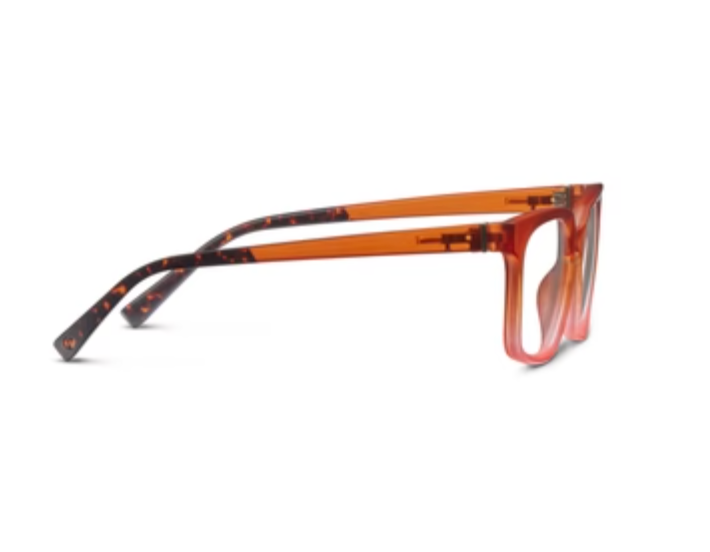 PEEPERS DESERT SUNRISE BLUE LIGHT READERS - SPICE/LEOPARD TORTOISE