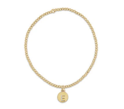 Classic Gold 2mm Bracelet - Inspire Love Small Gold Disc