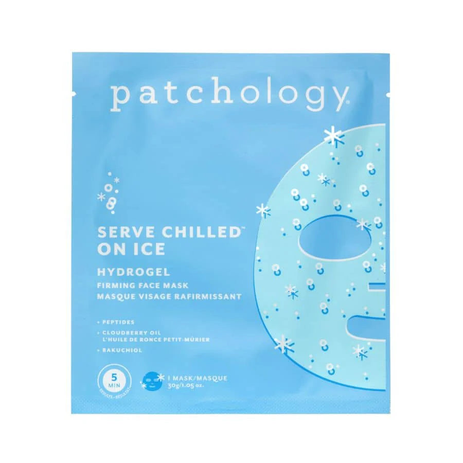 Serve Chilled On Ice Firming Hydrogel Mask -Single