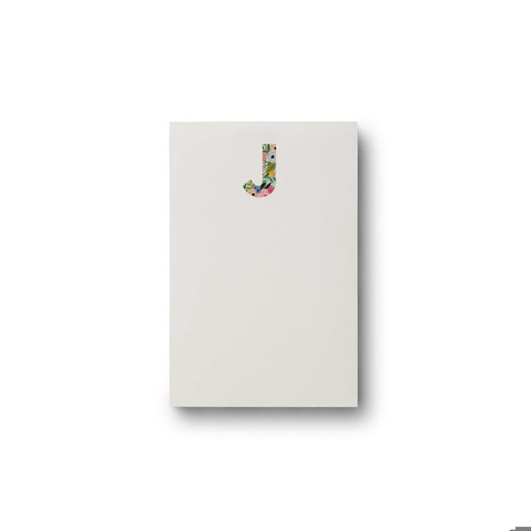 Monogram Initial Garden Zipper Pad by Rifle Paper Co