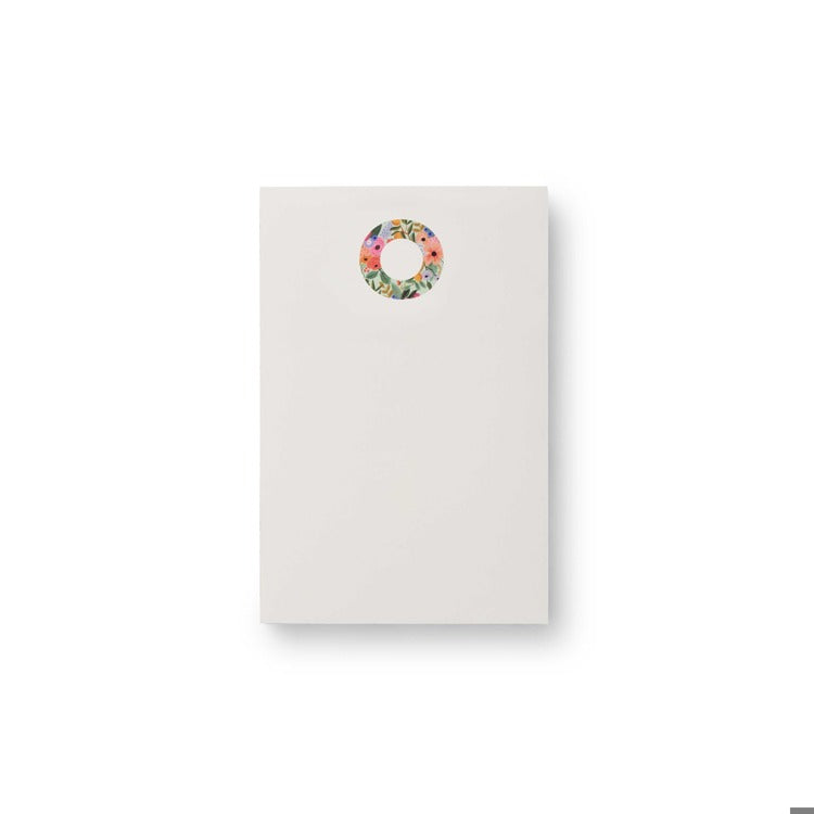 Monogram Initial Garden Zipper Pad by Rifle Paper Co
