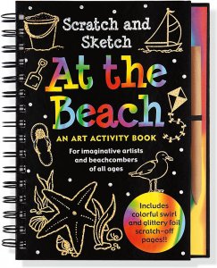 SCRATCH & SKETCH AT THE BEACH TRACE- ALONG