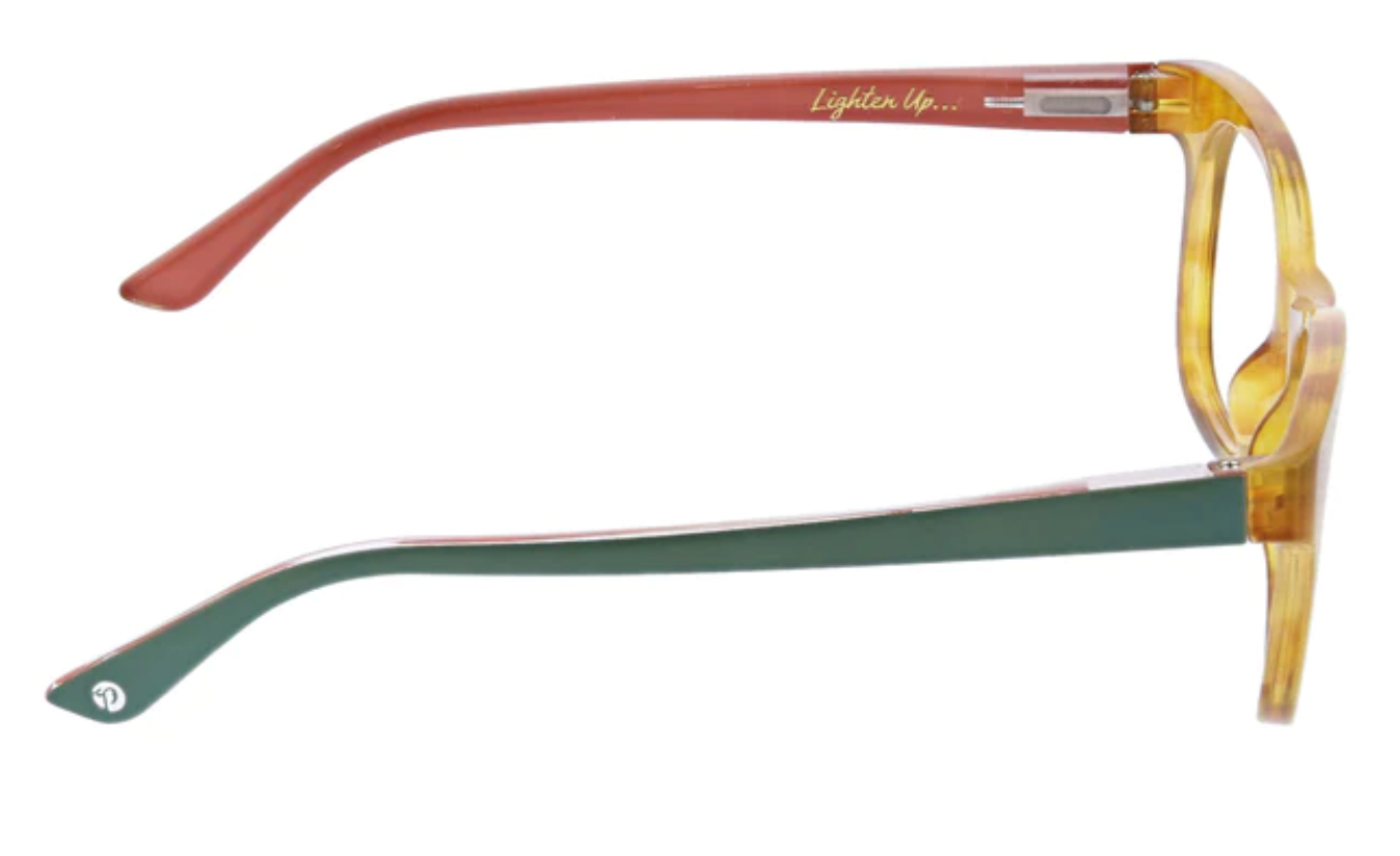 PEEPERS LIGHT BRIGHT - HONEY TORTOISE/GREEN - A. Dodson's