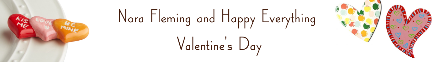 Valentine's Day for Nora Fleming and Happy Everything - A. Dodson's