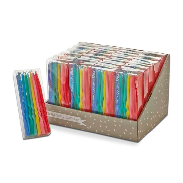 twisted mini tapers assortment of 24