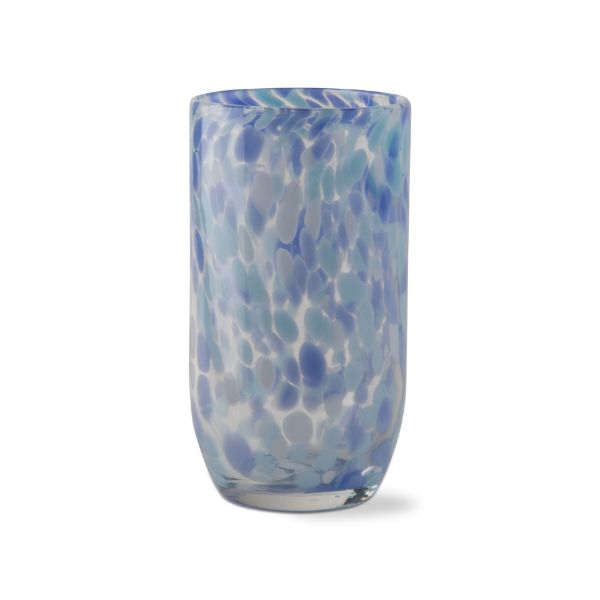 light blue confetti tumbler