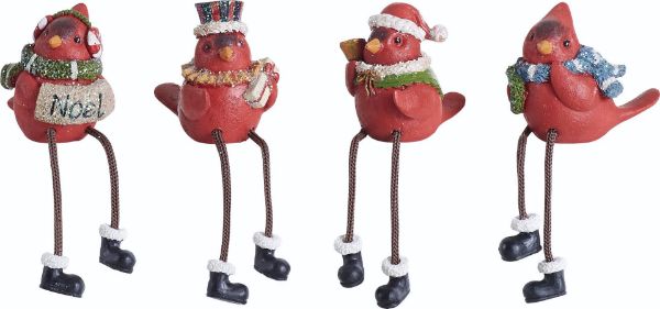 Cardinal Shelf Sitter Figurine