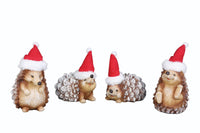 Medium Holiday Hedgehog Decor