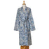 blue take care of yourself breezy palm robe - A. Dodson's