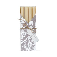 linea taper candle set of 4 - ivory