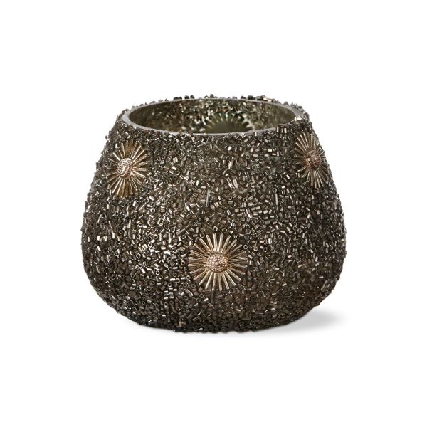 dazzling tealight holder - champagne