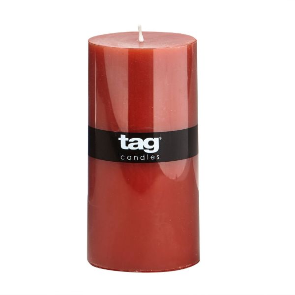 CHAPEL 3x6 PILLAR CANDLE - BURNT SIENNA