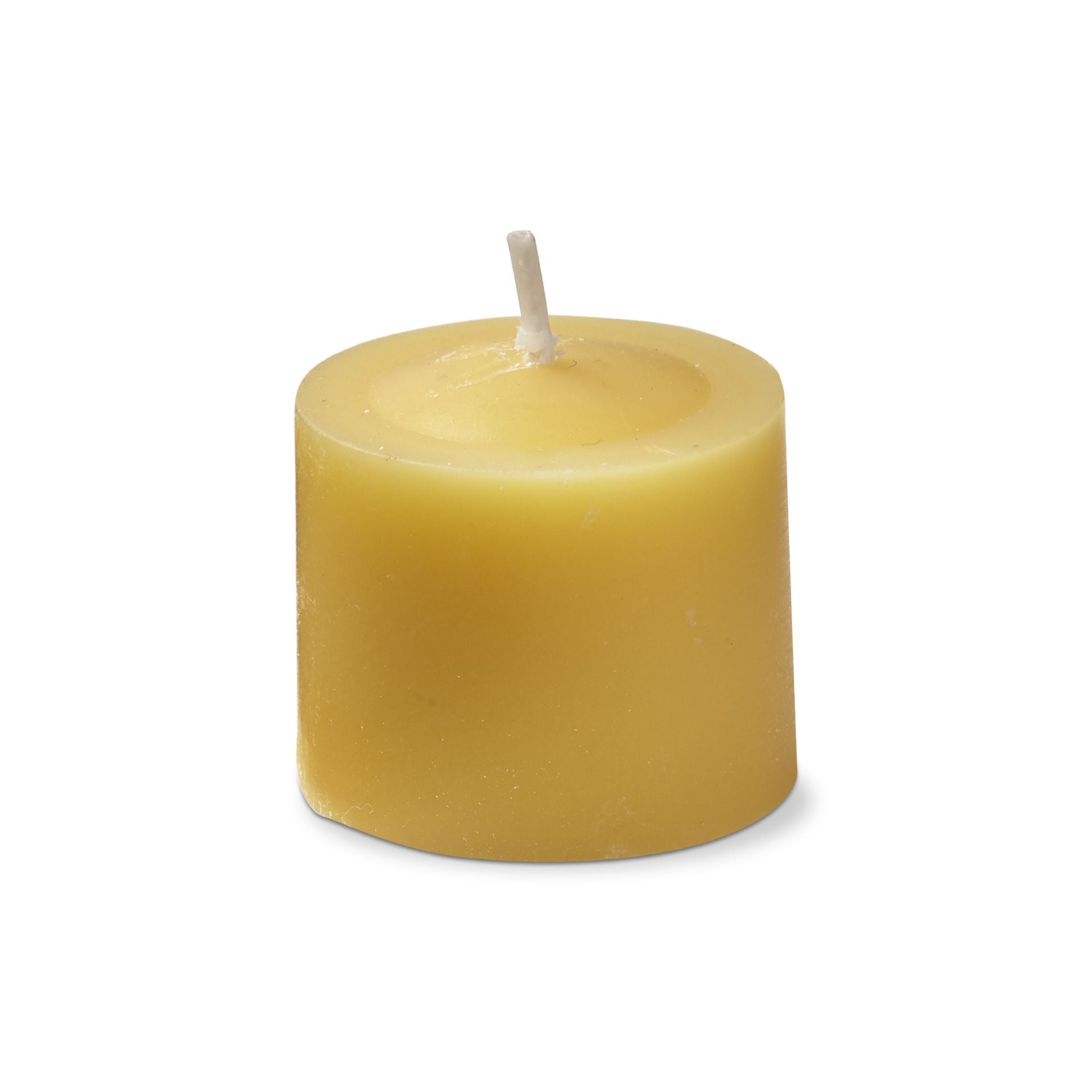 color studio votive candles set of 12 - ochre
