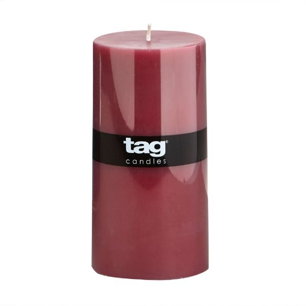 CHAPEL 3x6 PILLAR CANDLE - WINE