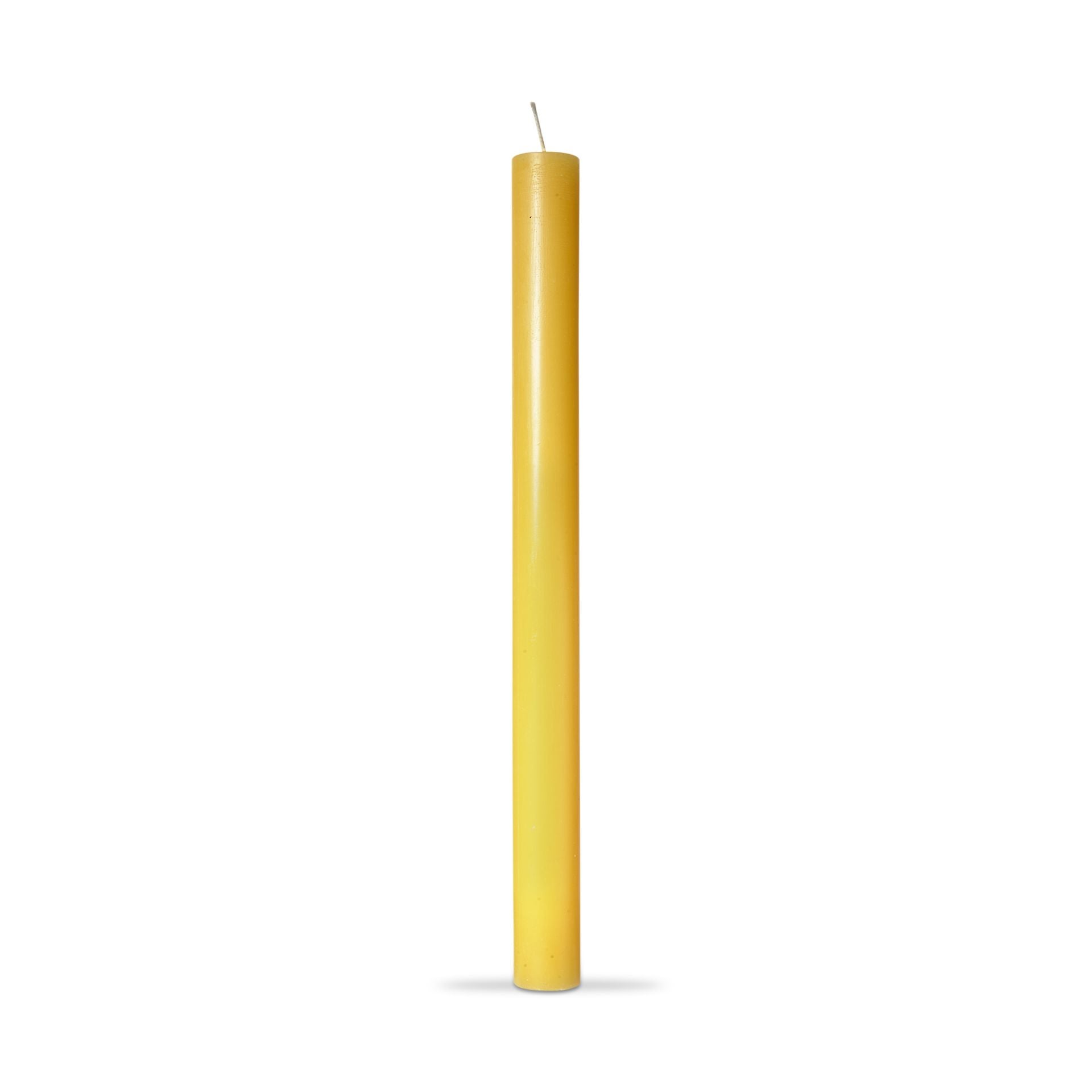 color studio 10" straight candle - ochre