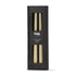 color studio 12" taper candle set of 4 - ivory