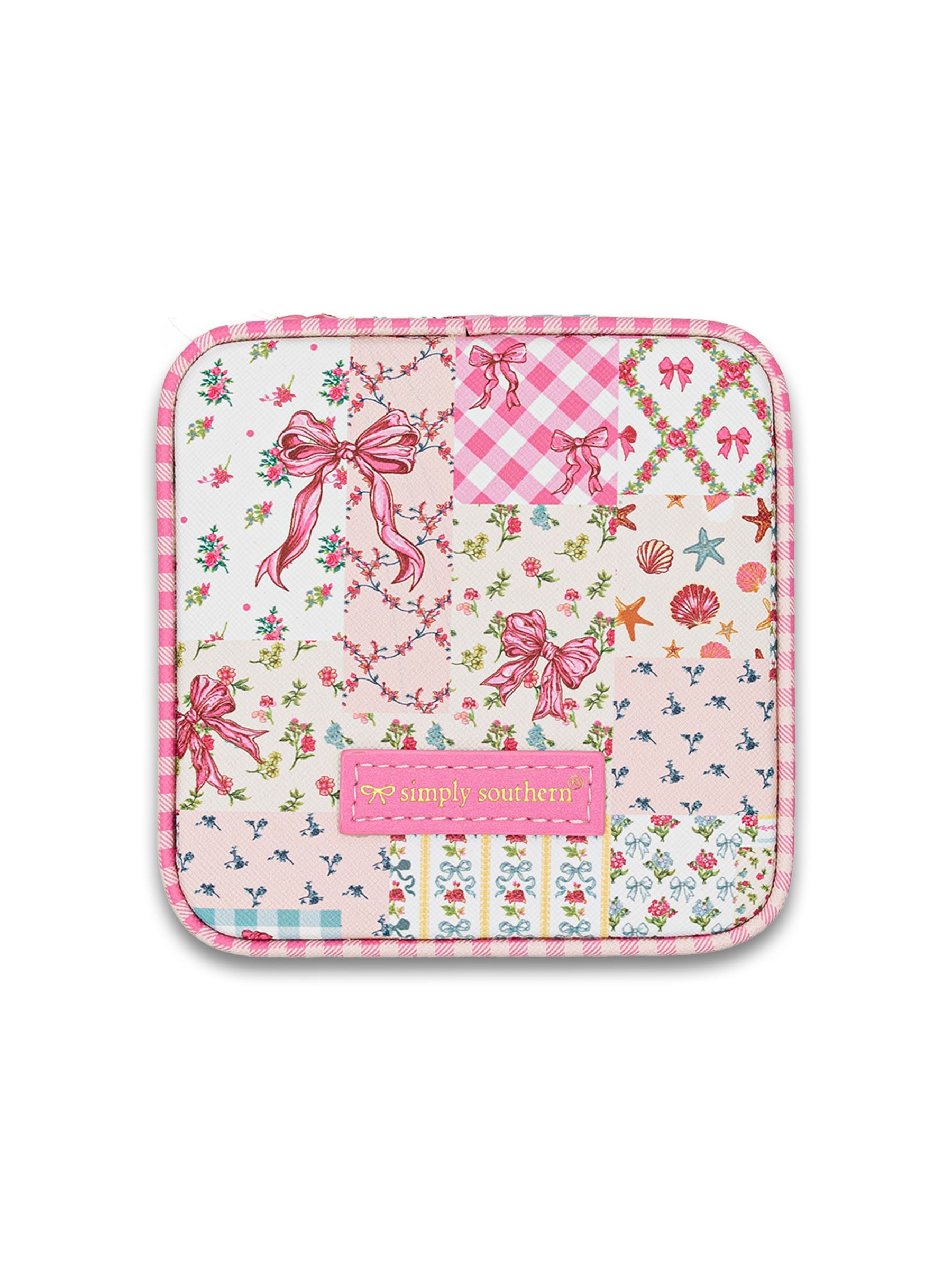 Simply Southern Quilted Jewelry Case - Quilted Bow by Simply Southern
