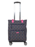 Simply Southern Swivel Rolling Tote - Navy Ribbon Floral by Simply Southern