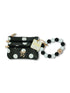 Simply Southern Beaded Bangle Wallet - White Dot by Simply Southern