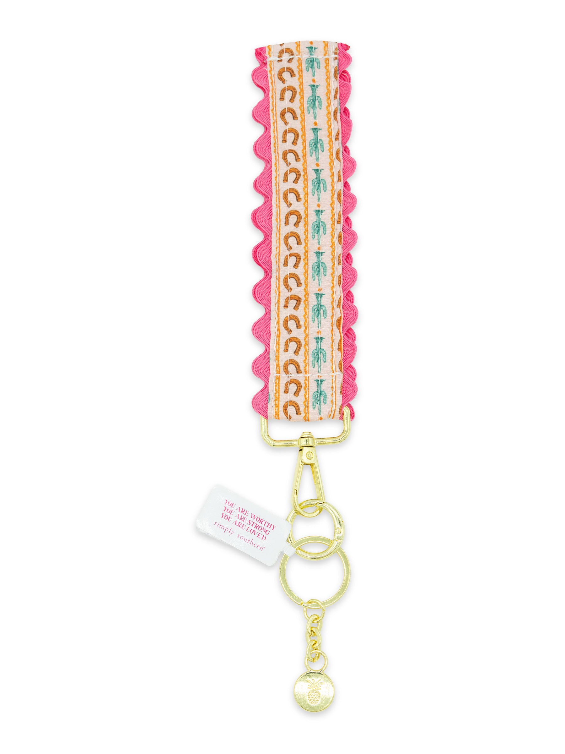 Simply Southern Lace Key Fob - Horseshoe by Simply Southern