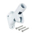 2-Position Aluminum House Flag Bracket, White