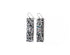 Sparkle in Black Four Corners Earrings