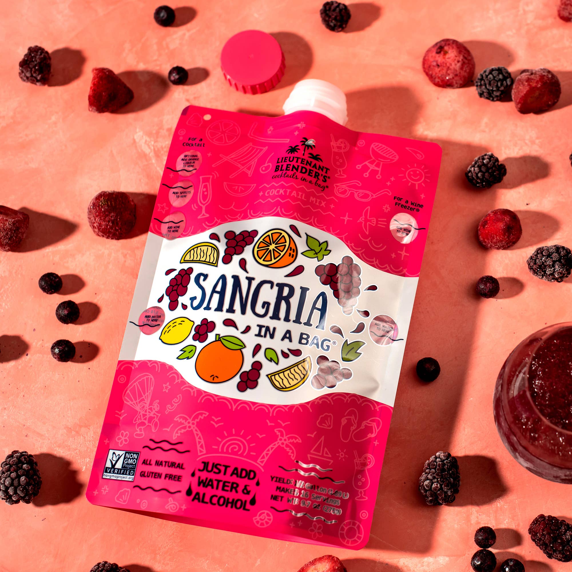 Sangria in a Bag® Cocktail / Mocktail Slushie Mixer