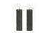 Black Four Corners Leather Earrings