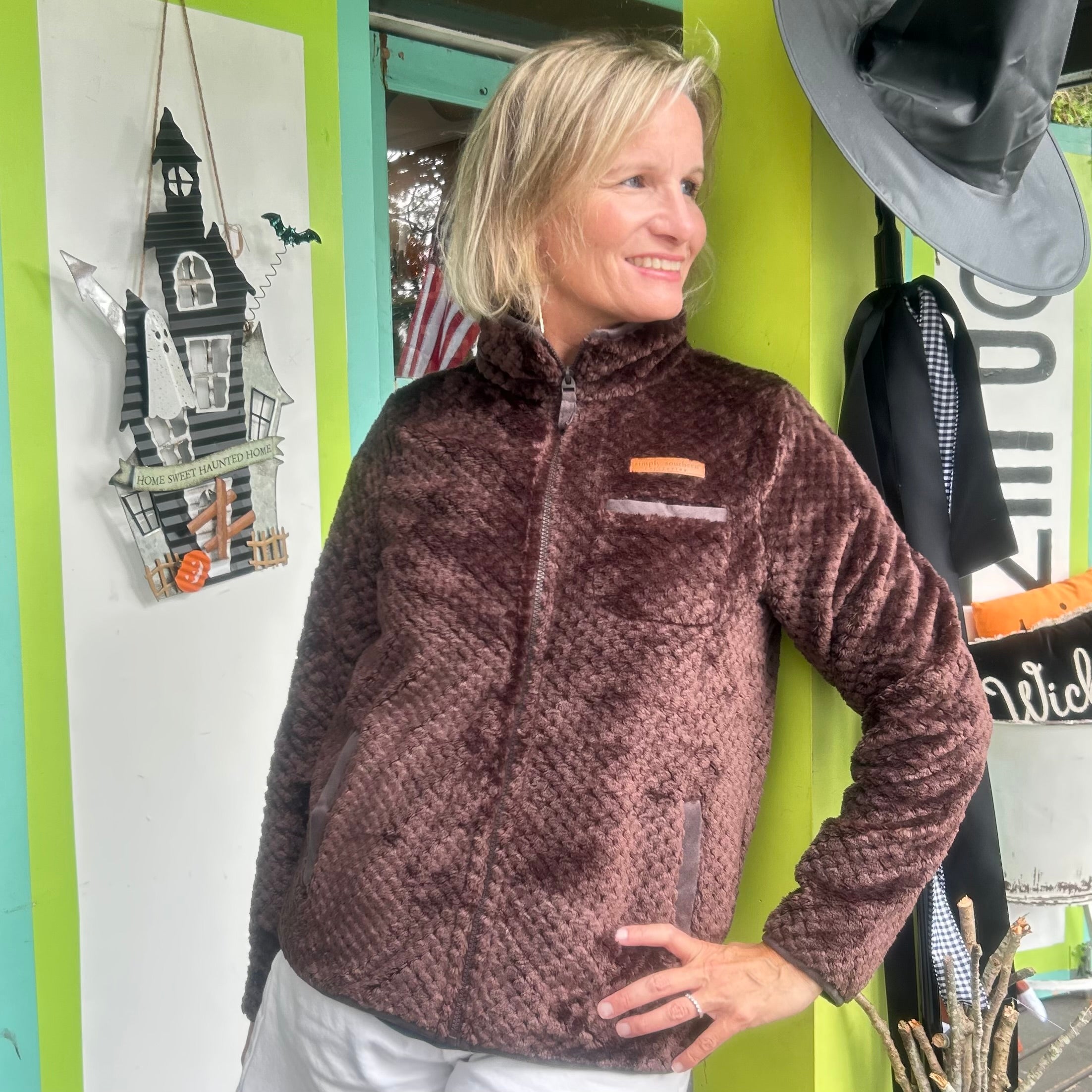 Simply Southern Simply Soft Jacket - Coffee