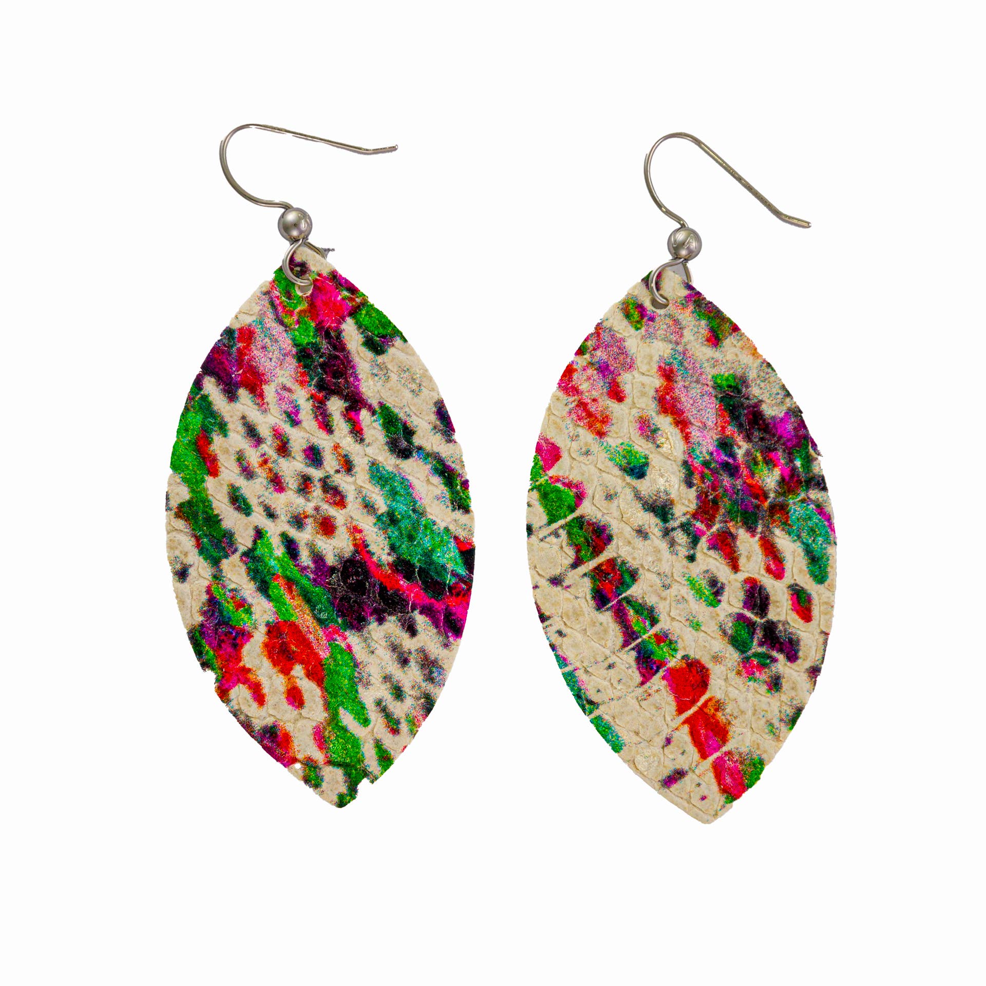 Brazilia Leather Earrings