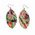 Brazilia Leather Earrings