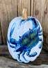 The Chesapeake Crab Hand-Painted Faux Pumpkin