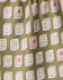Flower Tiles Tea Towel - Mahjong